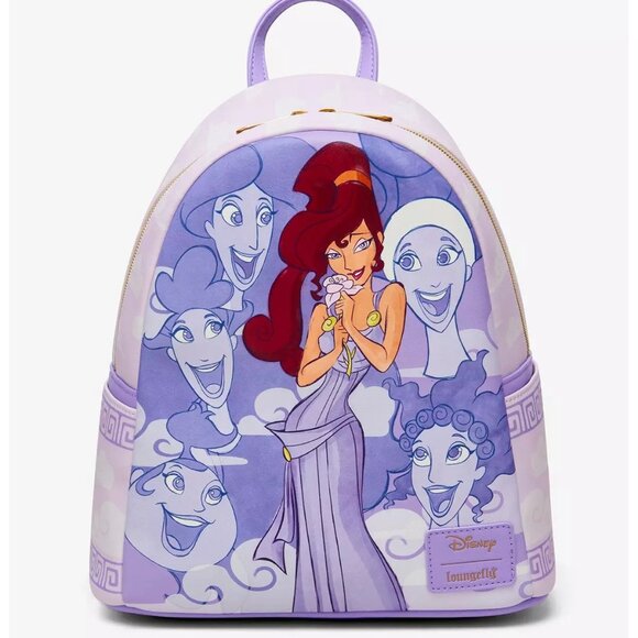 Loungefly Handbags - Loungefly Disney Hercules Meg & The Muses Mini Backpack NWT
